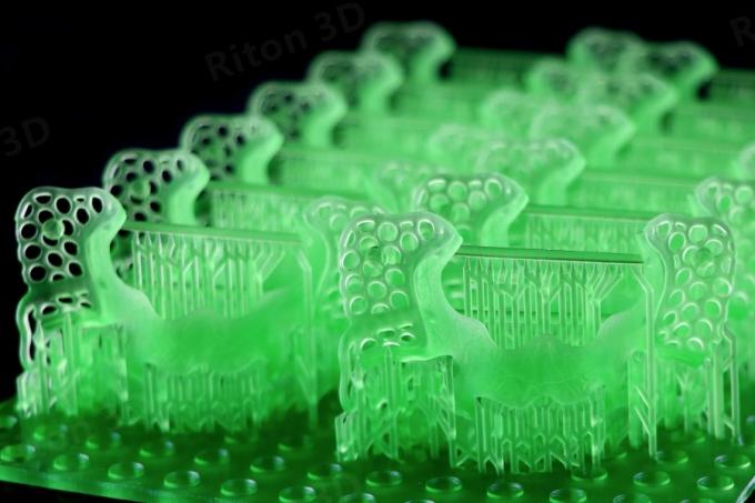 Colored transparent liquid Casting Wax Resin For Dental Model 3d Printer